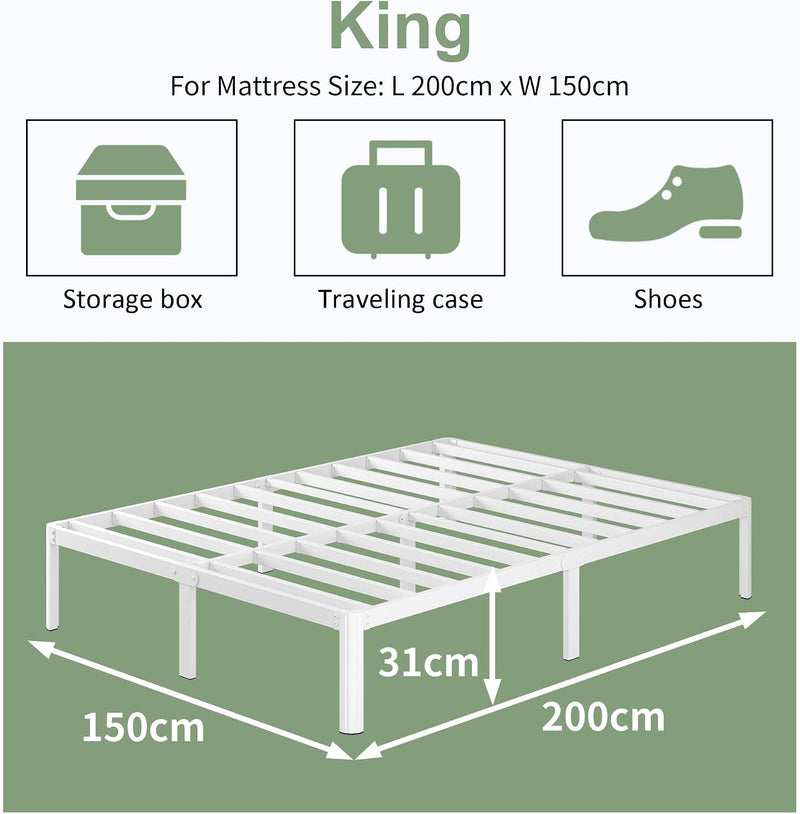 Bed Frame with Rounded Corner
