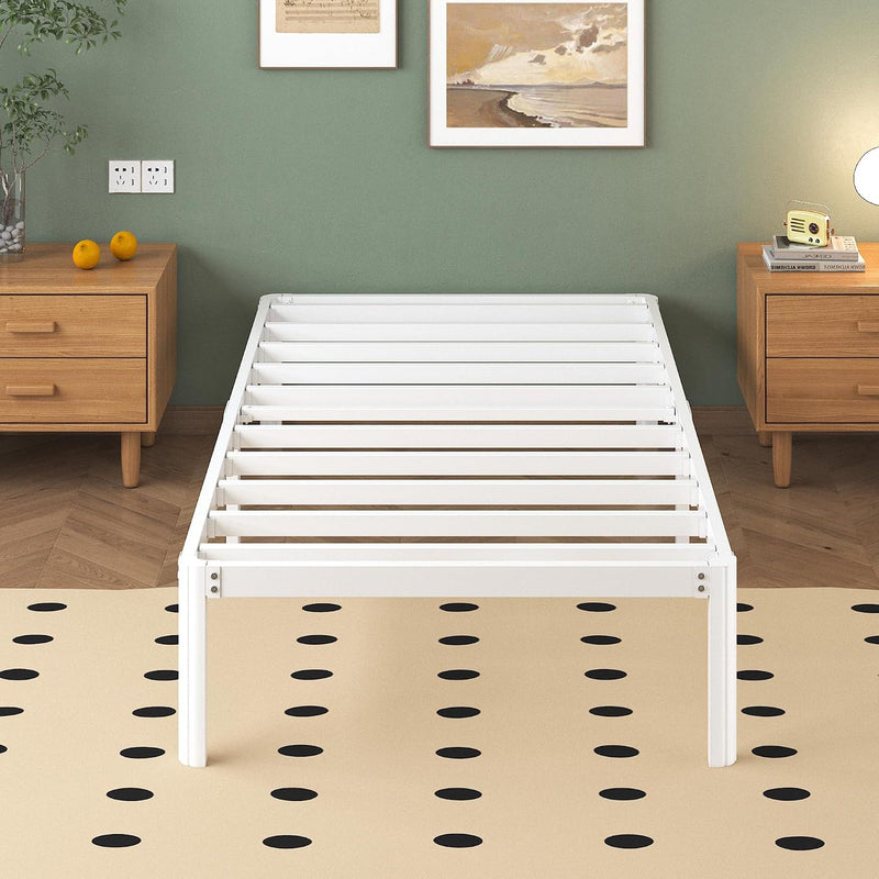 Bed Frame with Rounded Corner