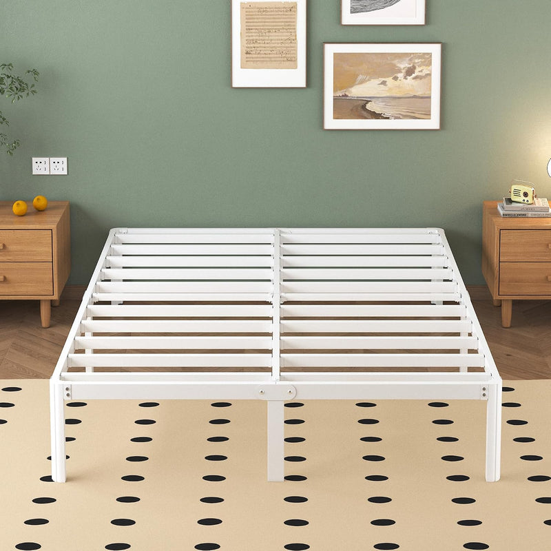 Bed Frame with Rounded Corner