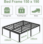6 Bed Frame with Rounded