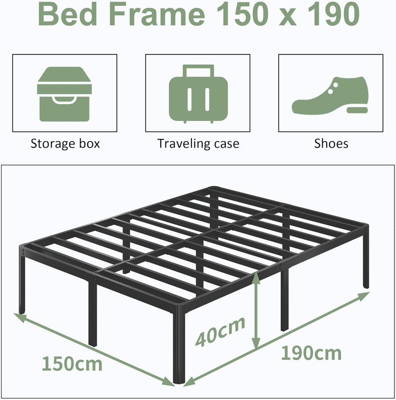 6 Bed Frame with Rounded