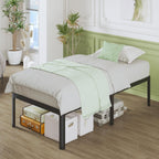 Bed Frame with Rounded Corners 41 High