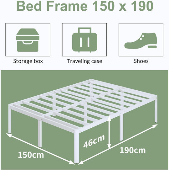 46CM High Bed Frame 6 with Rounded