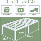 6 Bed Frame with Rounded
