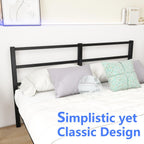 Bed Frame with Storage 3FT Metal Headboard