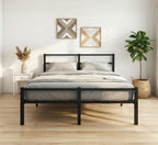 Bed Frame with Storage 3FT Metal Headboard