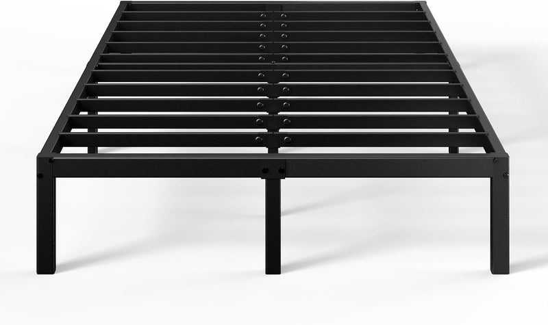 Bed Frame with Storage Space Underneath 14.2'' Height