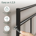 Bed Frame with Storage Space Underneath 14.2'' Height