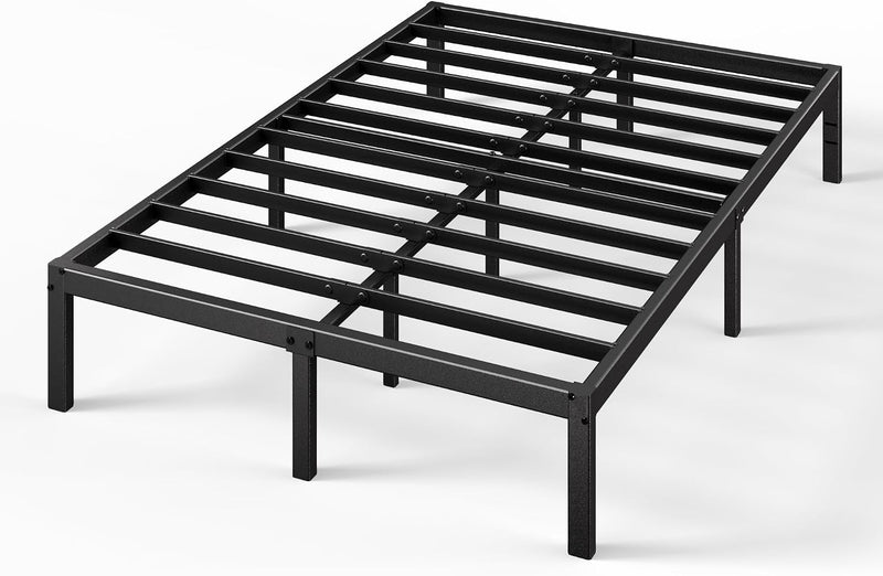 Bed Frame with Storage Space Underneath 14.2'' Height
