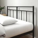 Bed Frame with Storage Space Underneath 14.2'' Height