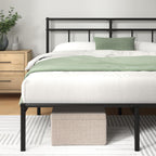 Bed Frame with Storage Space Underneath 14.2'' Height