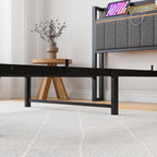 Bed Frames with Storage Headboard and Charging Station