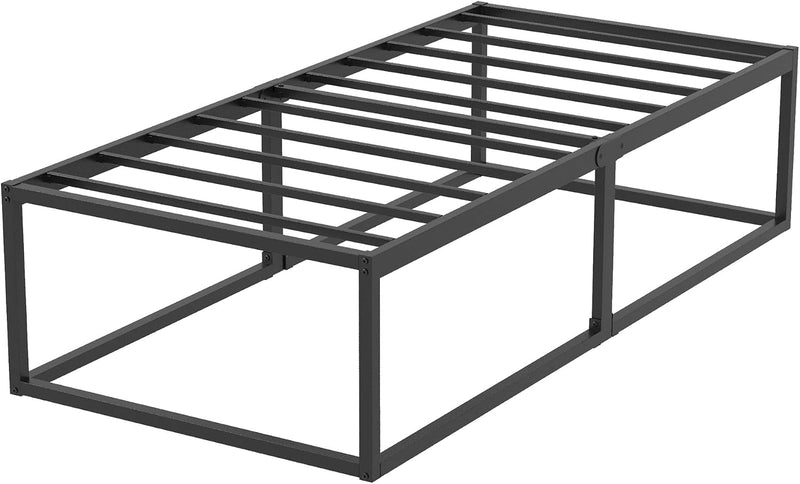 Bed Frame with Sturdy Slats Support