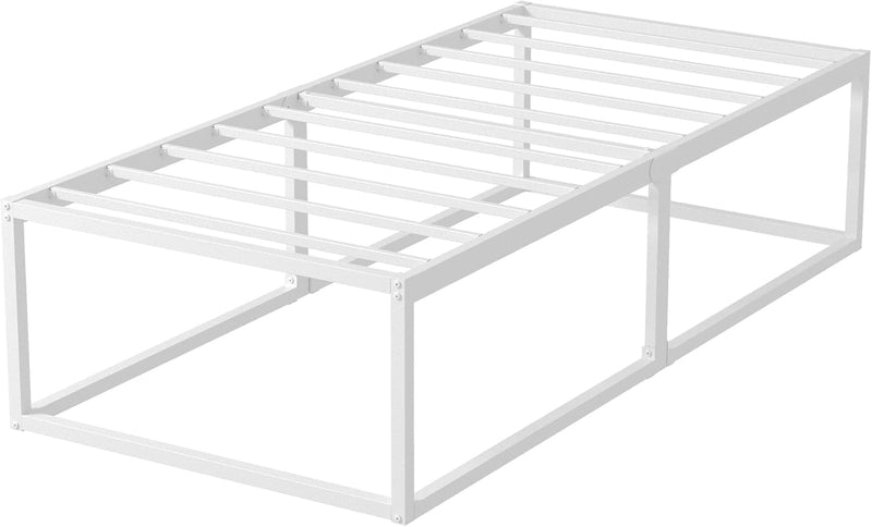Bed Frame with Sturdy Slats Support