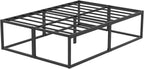Bed Frame with Sturdy Slats Support