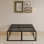 Bed Frame with Sturdy Slats Support