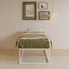 Bed Frame with Sturdy Slats Support