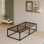 Bed Frame with Sturdy Slats Support