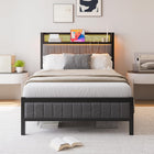 bed frame /w led light