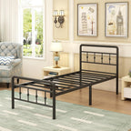 Bed Frame with Victorian Headboard
