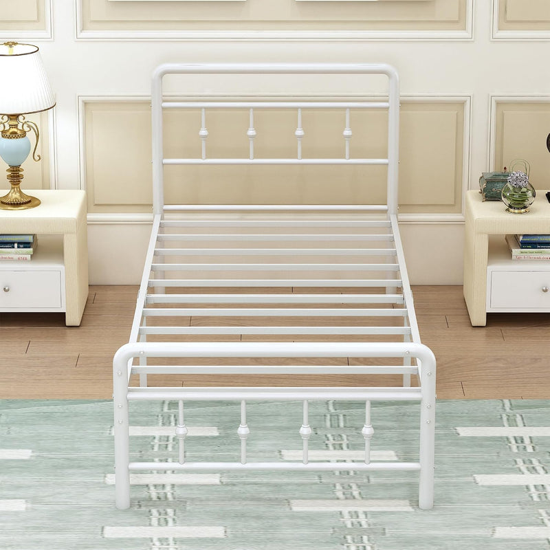 Bed Frame with Victorian Headboard