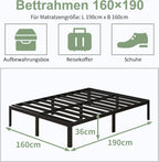 Bed Frames 2ft6 with Rounded Corner Legs