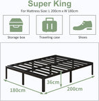 Bed Frames 2ft6 with Rounded Corner Legs