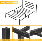 Bed Frames with Headboard 3FT Metal Small Frame