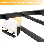 Bed Frames with Headboard 3FT Metal Small Frame