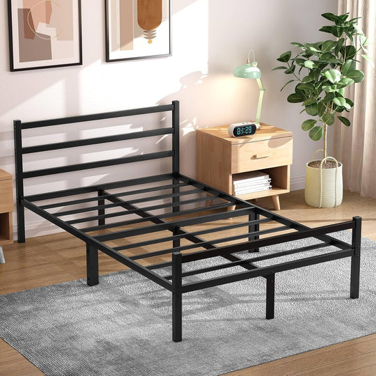 Bed Frames with Headboard 3FT Metal Small Frame