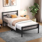 Bed Frames with Headboard 3FT Metal Small Frame