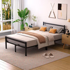 Bed Frames with Headboard 3FT Metal Small Frame