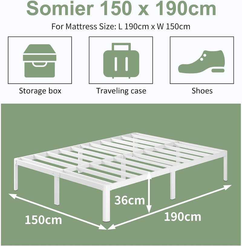Bed Frames with Rounded Corner Legs