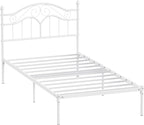 Bed Frames with Vintage Headboard Metal Frame
