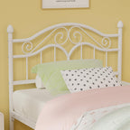 Bed Frames with Vintage Headboard Metal Frame