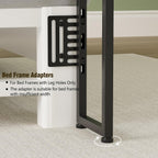 Bed Headboard with Storage Freestanding 4 Fabric Drawers