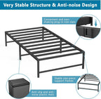 Bed Heavy Duty Steel Slats Metal Frames