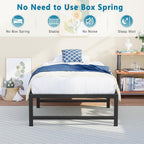 Bed Heavy Duty Steel Slats Metal Frames