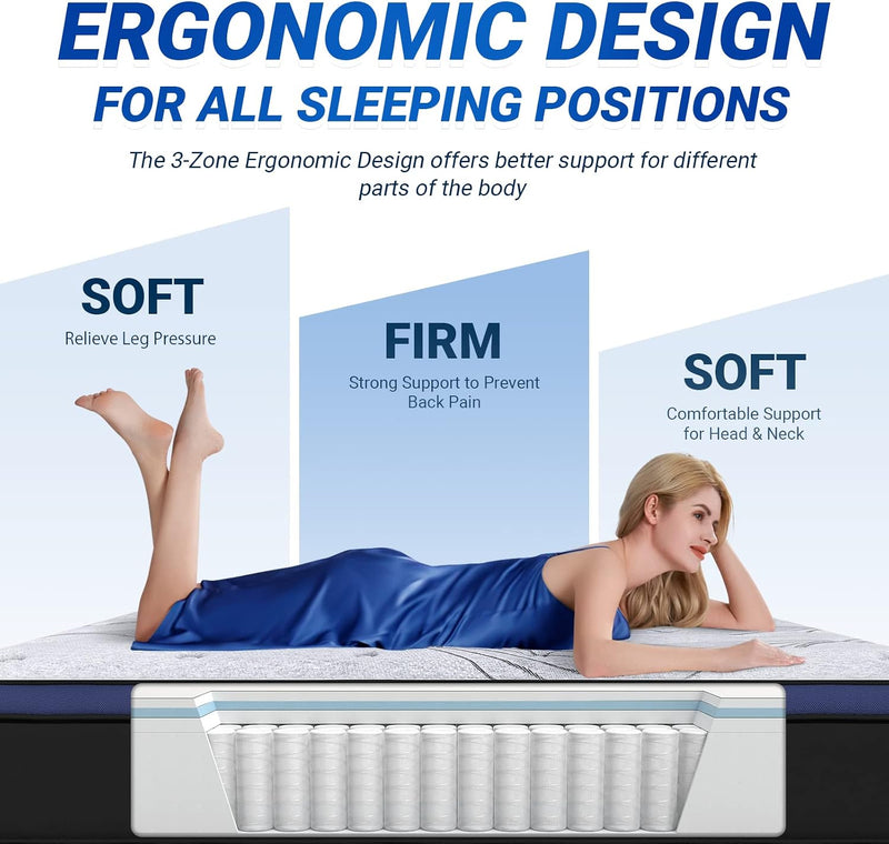 Bed Mattress Conventional Bamboo Foam