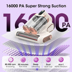 Bed Mattress Vacuum Cleaner Cordless 16kpa Handheld Dust