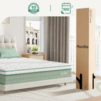 Bed Mattresses 3-Zone Gel Memory Foam Pocket