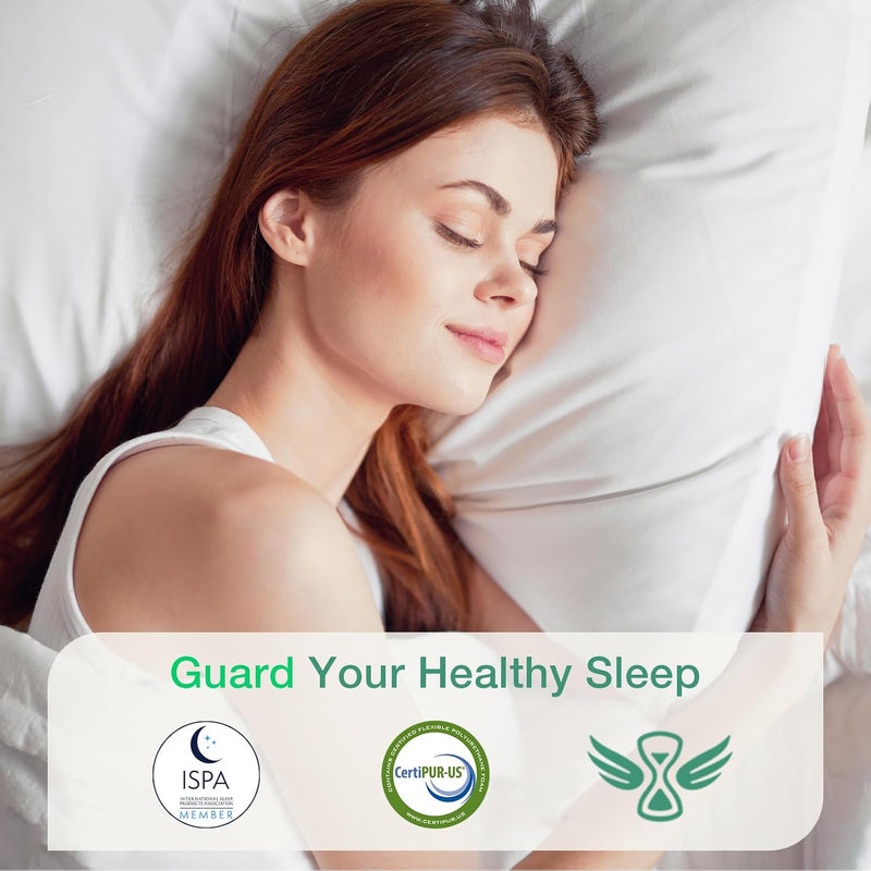 Bed Mattresses 3-Zone Gel Memory Foam Pocket