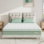 Bed Mattresses 3-Zone Gel Memory Foam Pocket