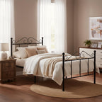 Bed Metal Frame Industrial Iron for Teenagers Adults