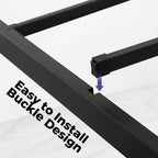 Bed Metal Frame Industrial Iron for Teenagers Adults