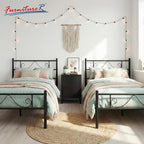 Bed Metal Frame Industrial Iron for Teenagers Adults