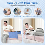 Bed Rail Dual Side Rails for Elderly Adults