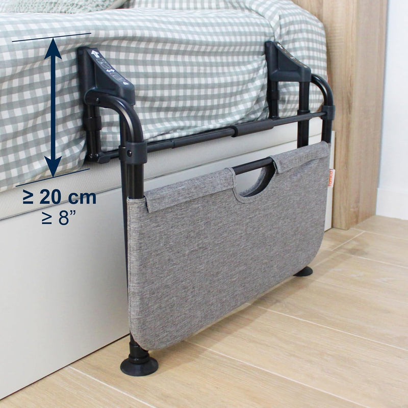 Bed Rail for Elderly Adults Foldable Height 29-50