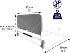Bed Rail for Elderly Adults Foldable Safety Guard