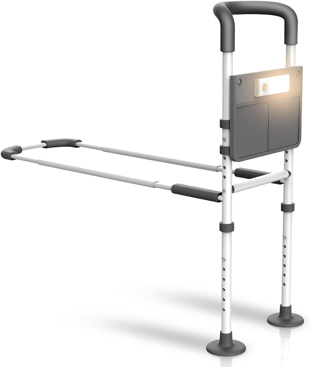 Bed Rail for Elderly Adults with LED Light